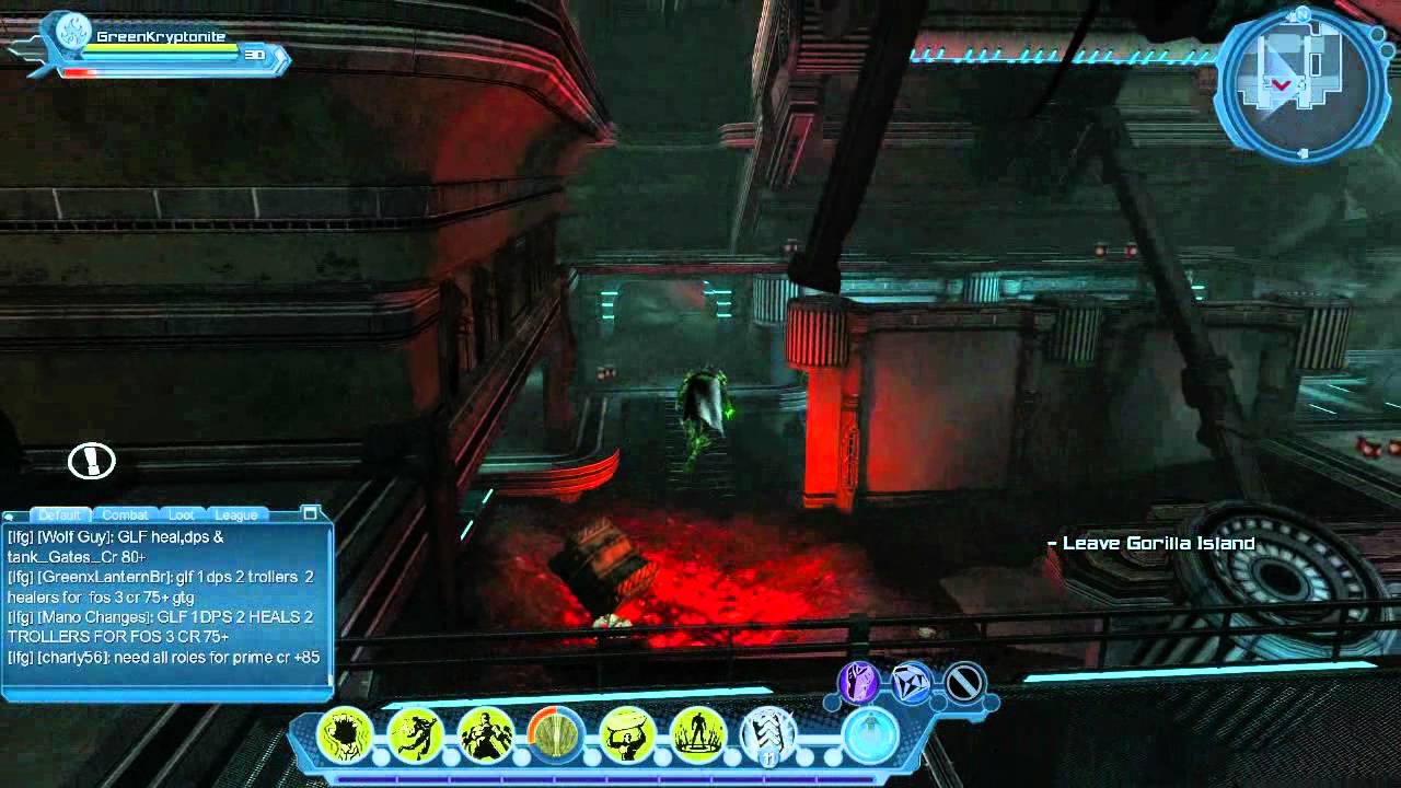 DCUO Gorilla Island Investigations and Briefings