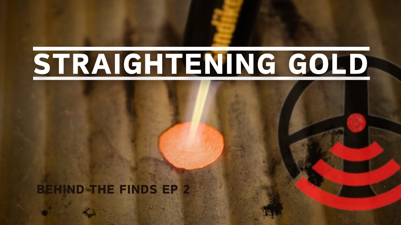 How to Straighten A Gold Hammered Coin (tutorial)