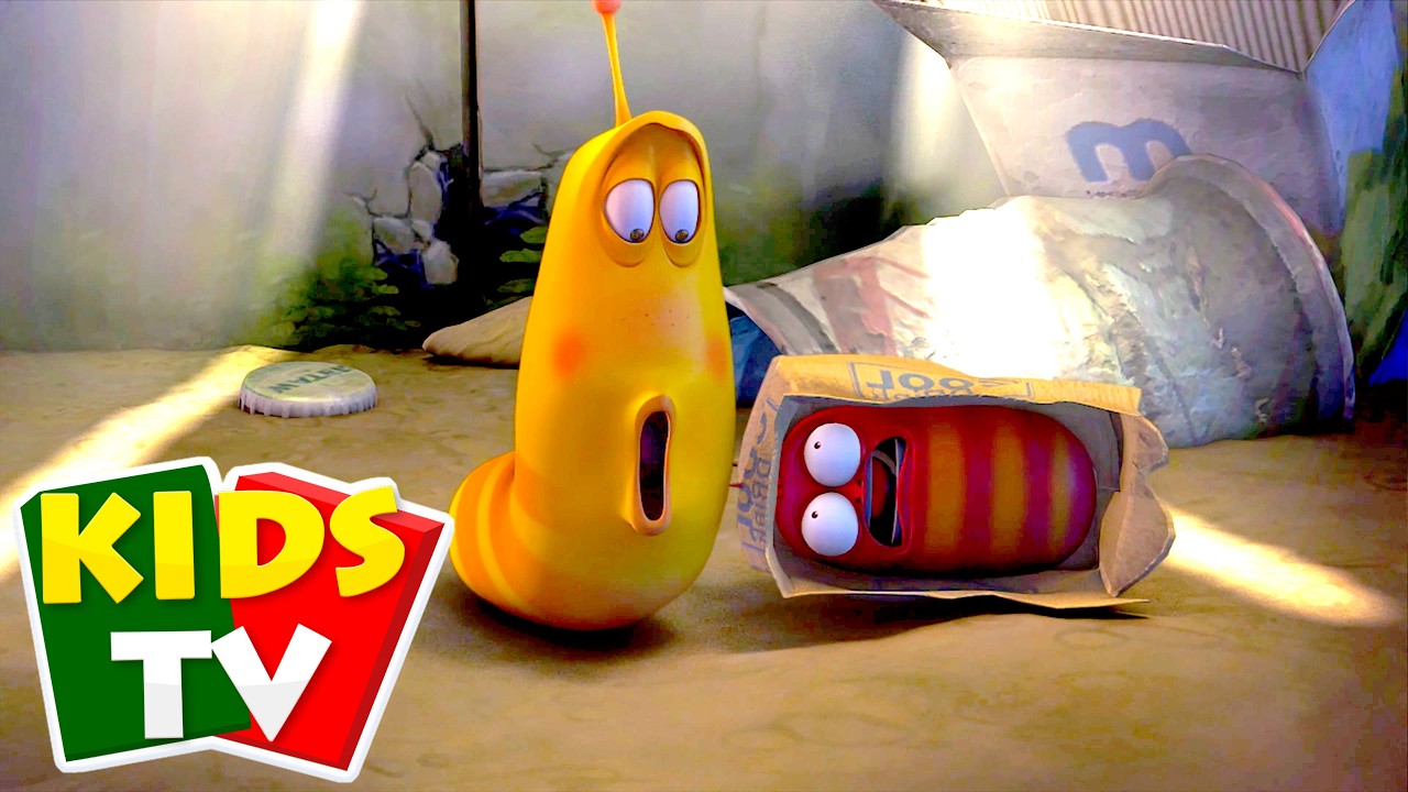 Larva Esconde-Esconde Vídeo Animado Engraçado Para Crianças por Larva