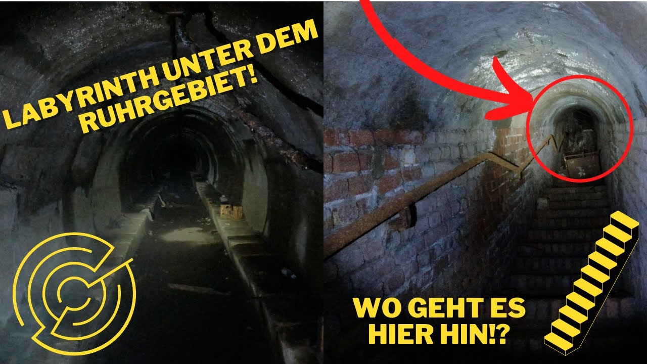 LOSTPLACE // Der  STOLLENBUNKER // Labyrinth unter einer Stadt im Ruhrgebiet gefunden 😱🔦 !