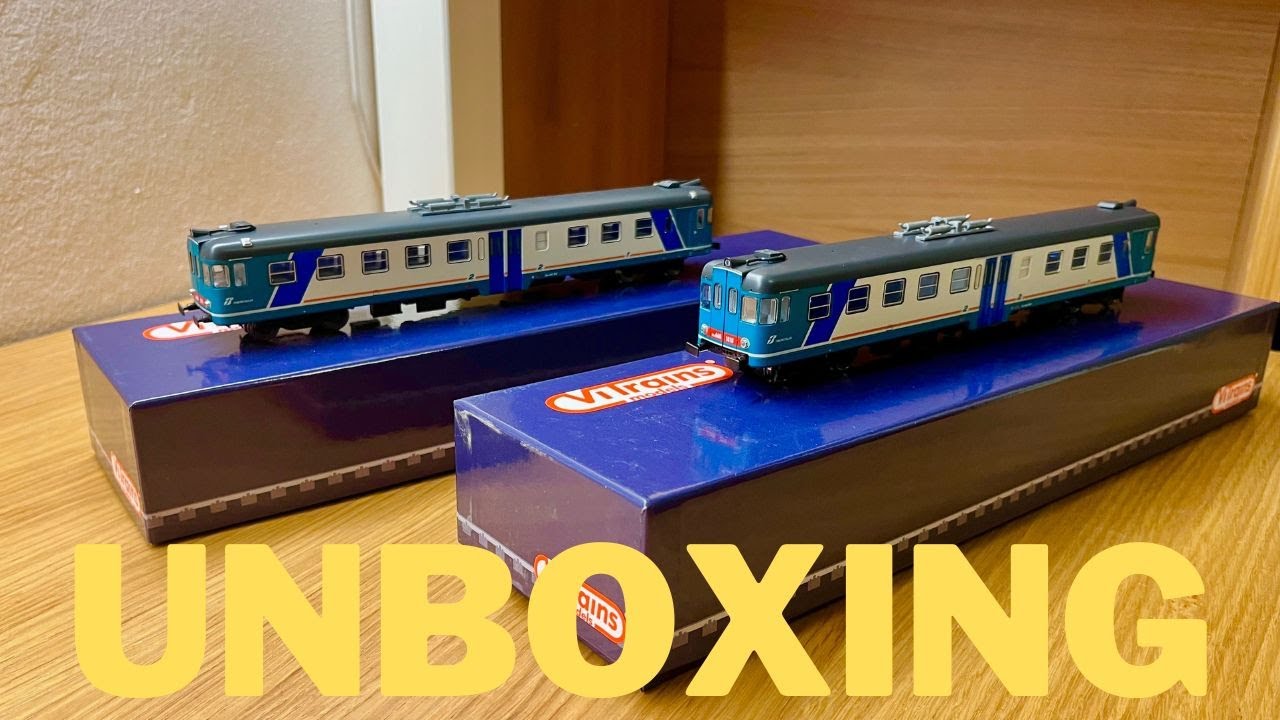 Unboxing delle ALn 668 Vitrains!
