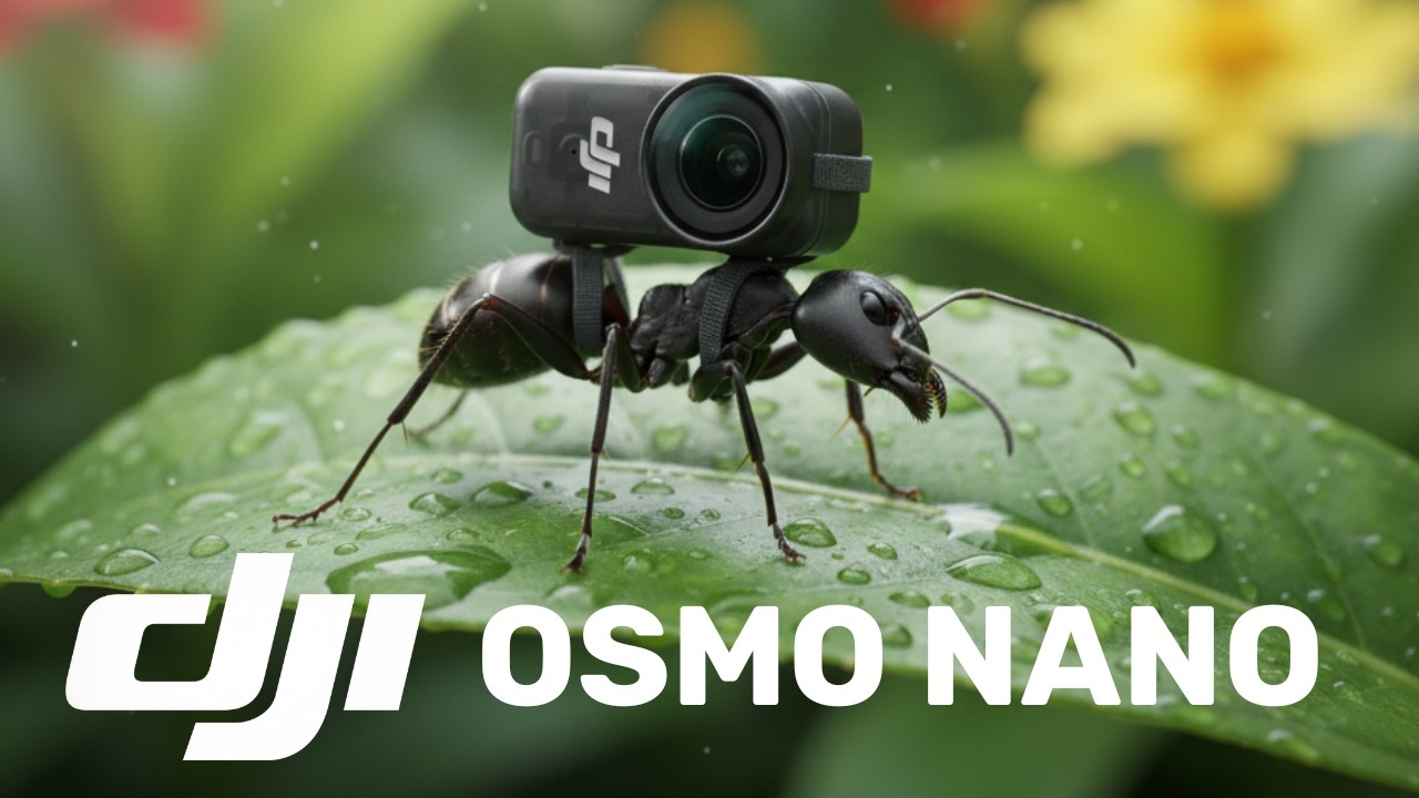 Action-Cam killer? #dji Osmo Nano Review: 4K 60fps, 10-Bit D-Log M in 52 Gramm
