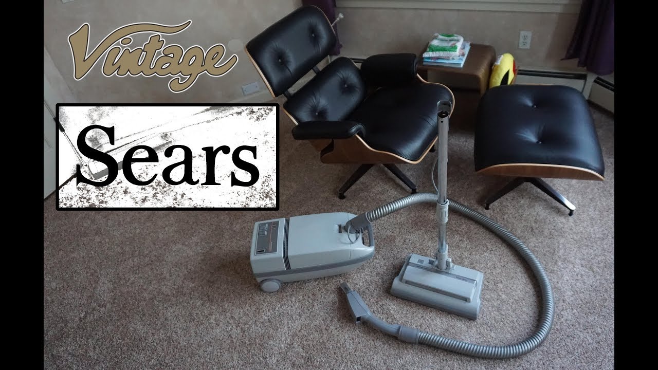 Vintage Sears Kenmore Canister Vacuum from the late 80s early 90s