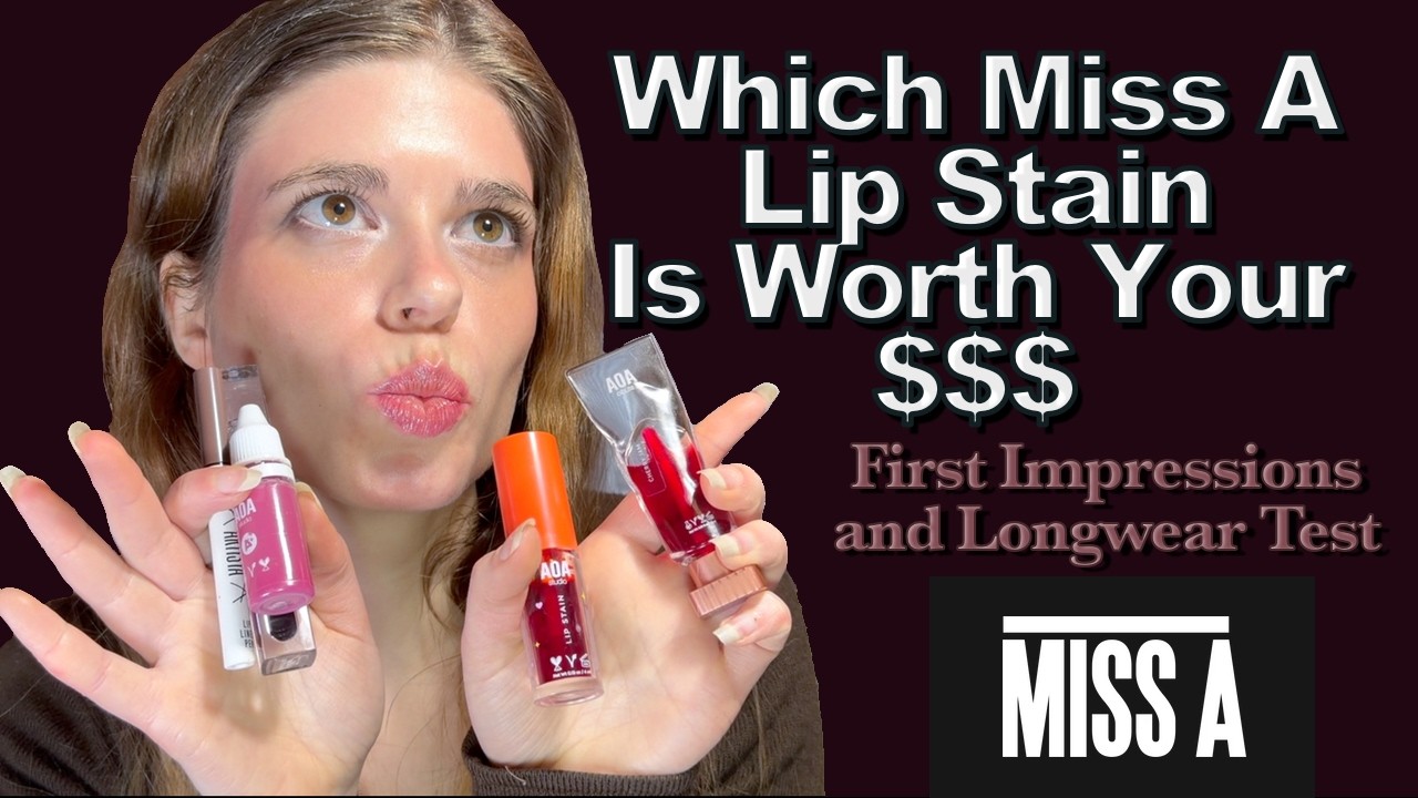 All Lip Stains Under $2: Long Wear Test and First Impressions
