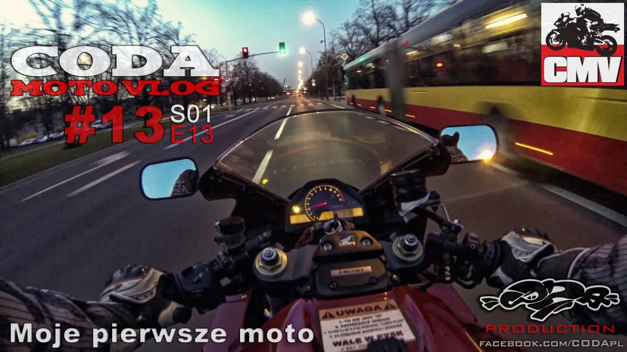 CODA MotoVlog [CMV] #13 Moje pierwsze moto