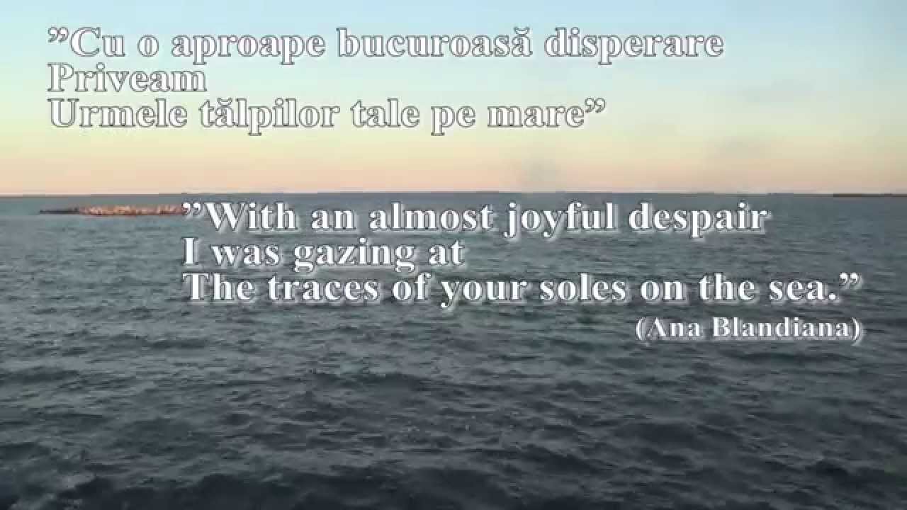 Romanian in Use - Excerpts From Some Romanian Poems About the Sea