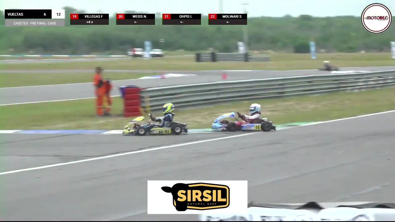 Sudamericano de karting FIA 4T - Uruguay 2025 Domingo 16 en Vivo