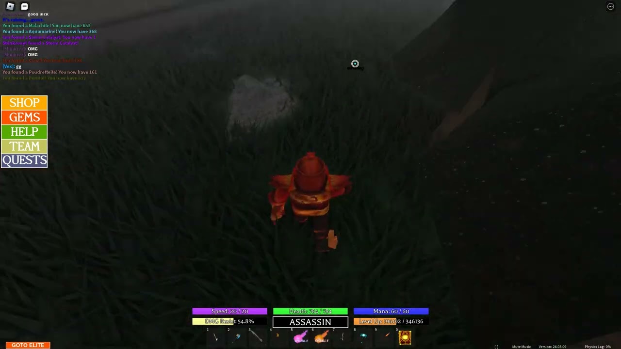 Getting the new legendary gem storm catalyst In Field Of battle roblox!
