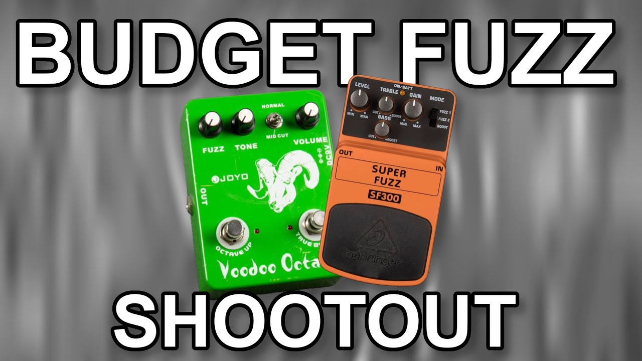 Budget Battle! - Behringer SF300 Super Fuzz vs. Joyo Voodoo Octave Fuzz