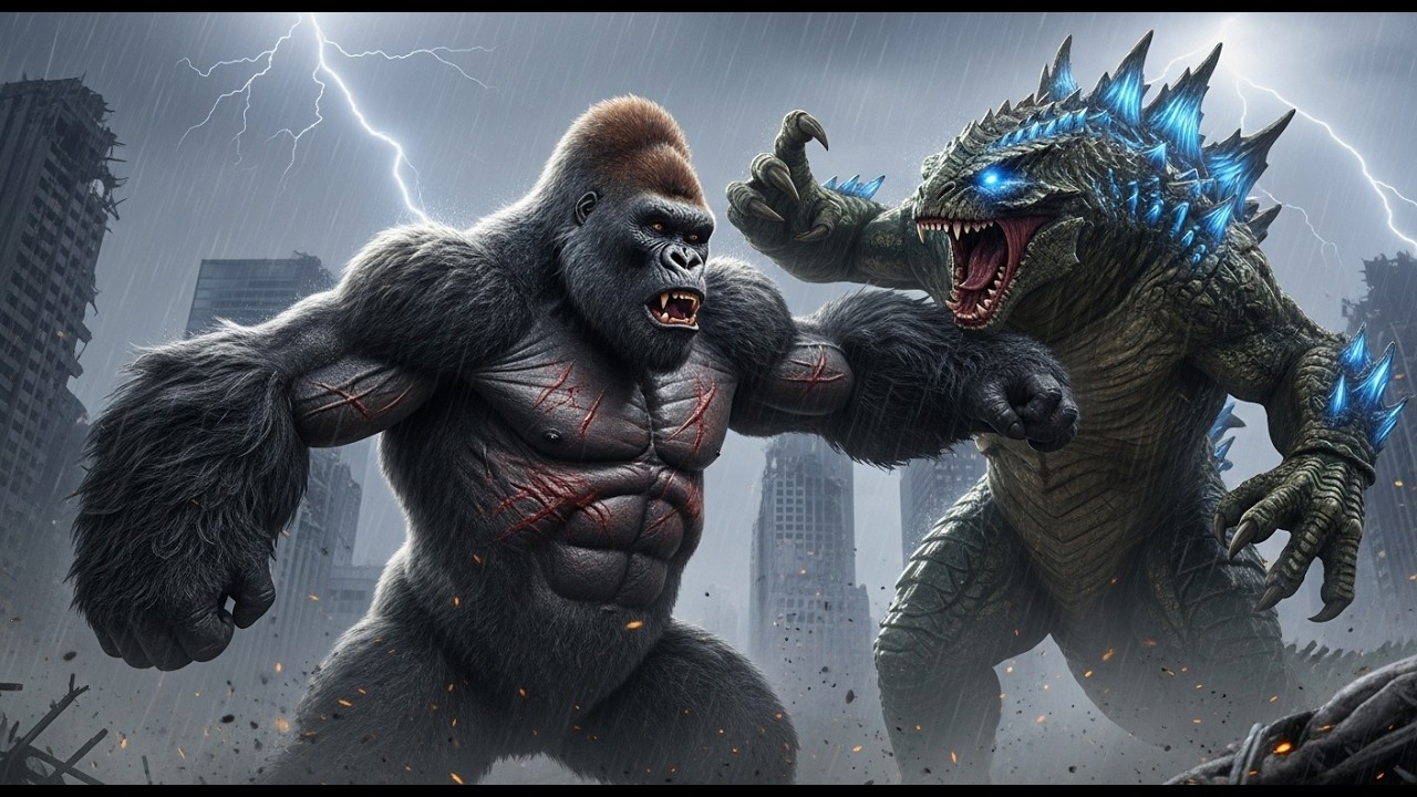 King Kong vs Godzilla: A battle to the death!