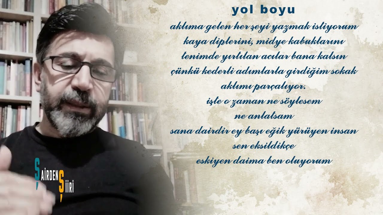 #Şair #&Ouml;zg&uuml;nEnverBulut #BaşakCanda ile #ŞairdenŞiiri'nde #Yol #Şiir #kırılmavakti #KedininŞairi