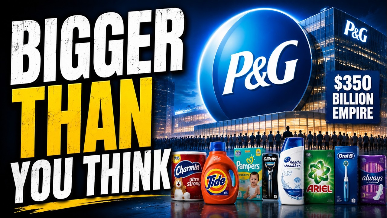 🔎How Procter & Gamble Quietly Built a $350 Billion Empire