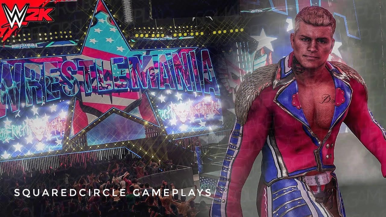 Cody Rhodes 2022 Wrestlemania 38 Debut w/ Kingdom Theme | WWE 2K19 PC / PS4 Mods