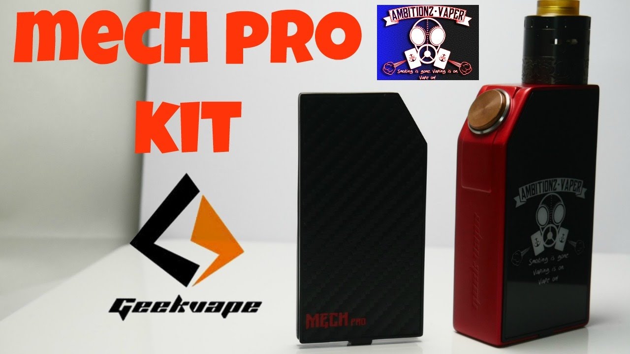 The Mech Pro Kit by GeekVape Review | Quality Box Mod