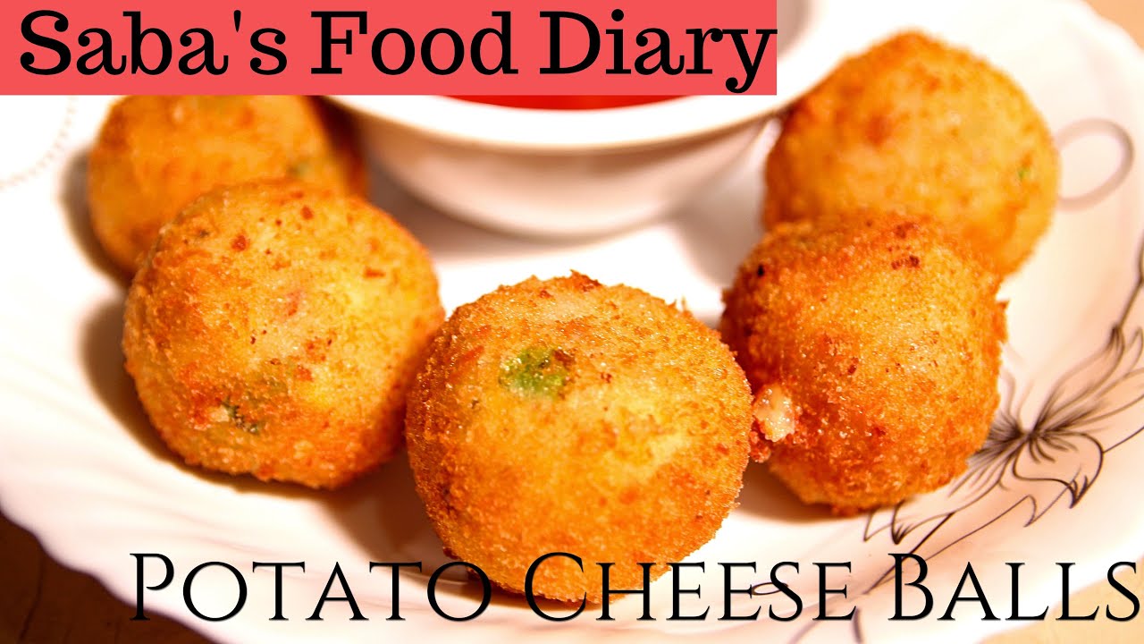 Potato Cheese Balls | Tasty Snacks | Saba's Food Diary
