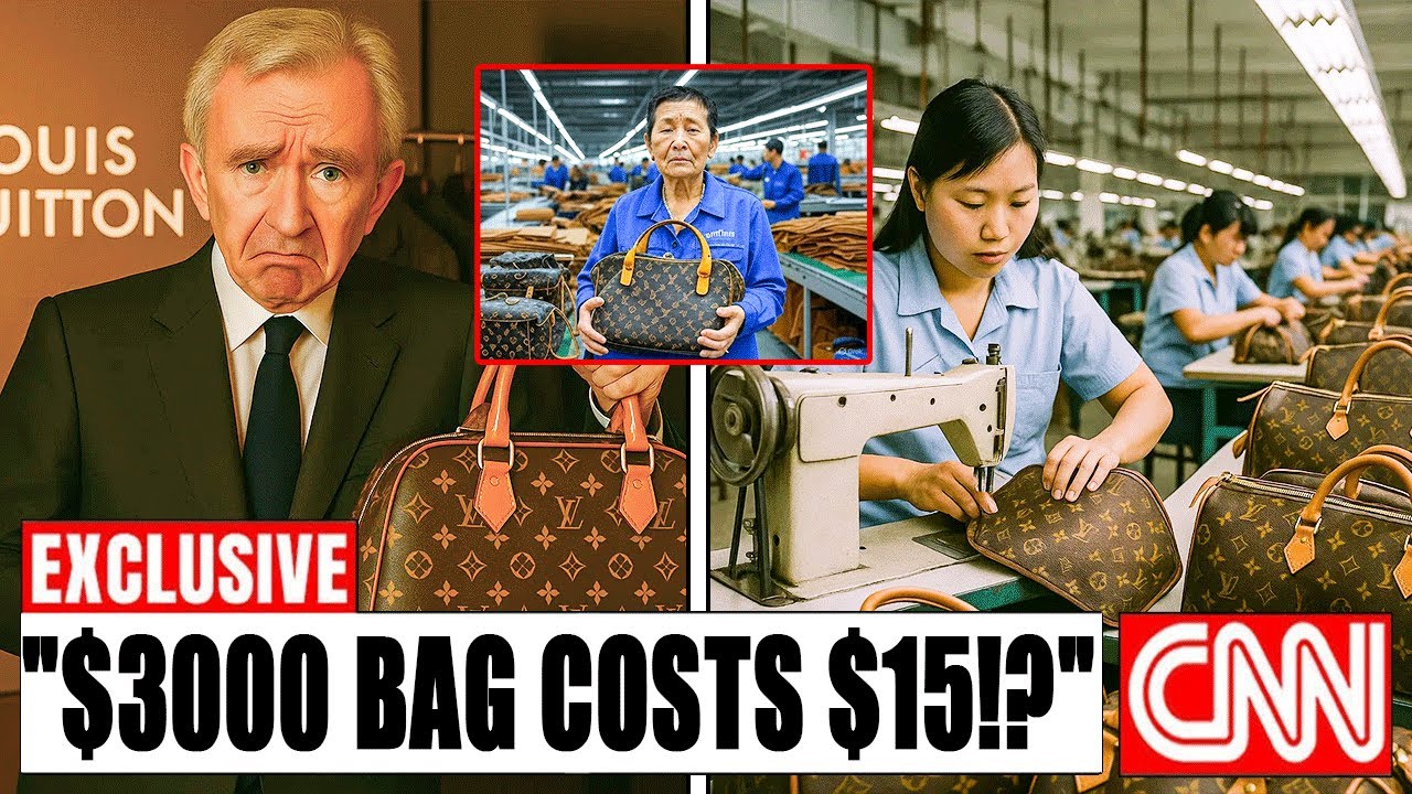 EXPOSED: Chinese Workers REVEAL Louis Vuitton's $15 SECRET That's DESTROYING The Luxury Industry!