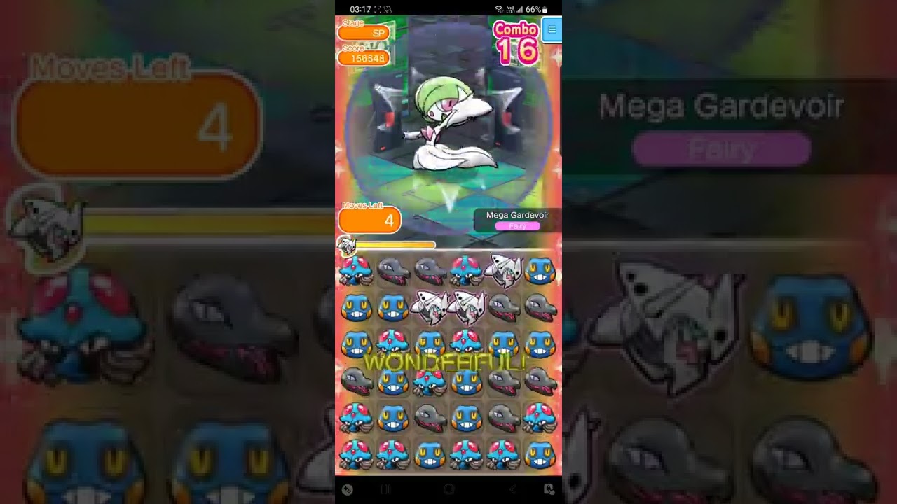 Pokemon Shuffle Mobile Mega Gardevoir Competitive Stage ポケとる スマホ版 ランキングステージ 08/2022