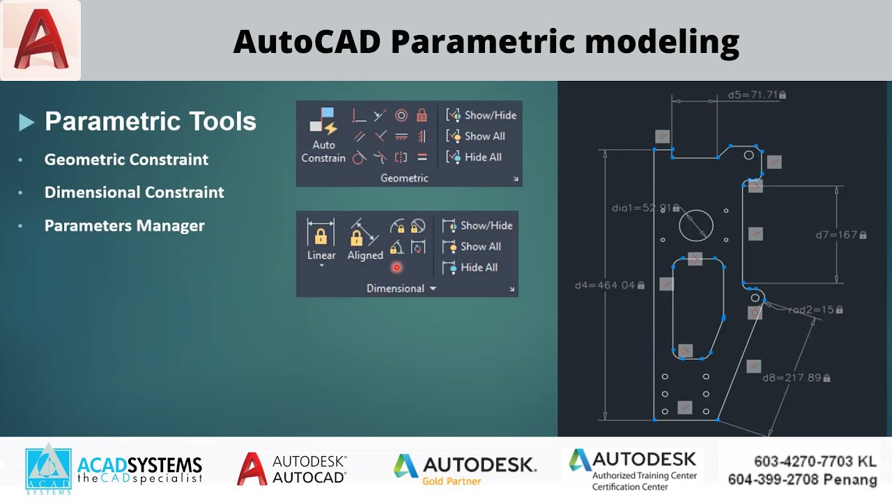 AutoCAD Parametric Modeling