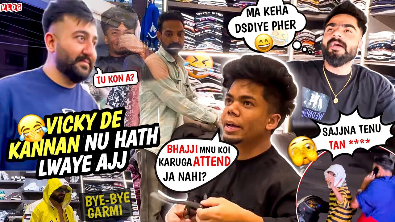 😂Vicky Ne Banaya Vlog😆Bye Bye Garmi🥵Assi Chle aa Ghuman🥶🌴🍀||Sajan Jagpalpuria||