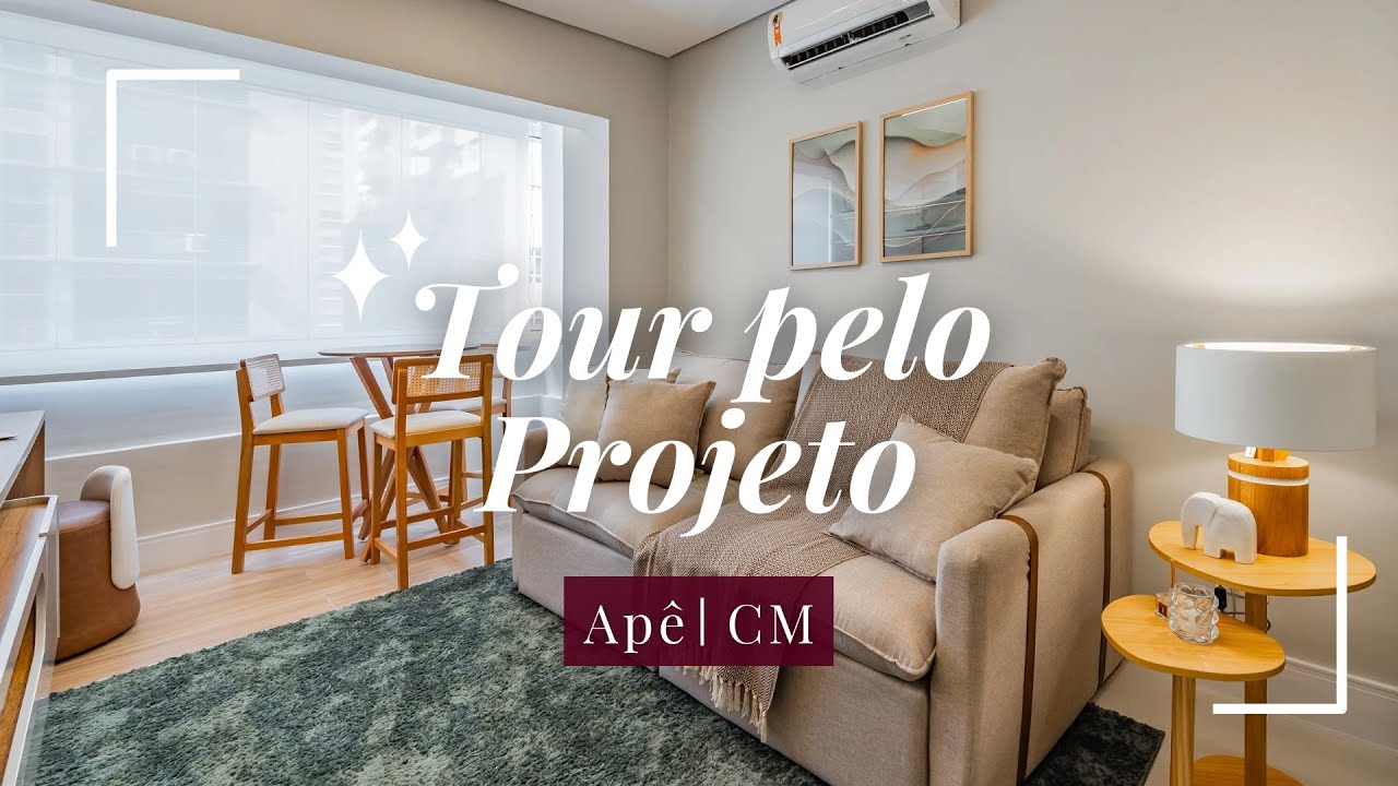 TOUR COMPLETO AIRBNB - APÊ CM