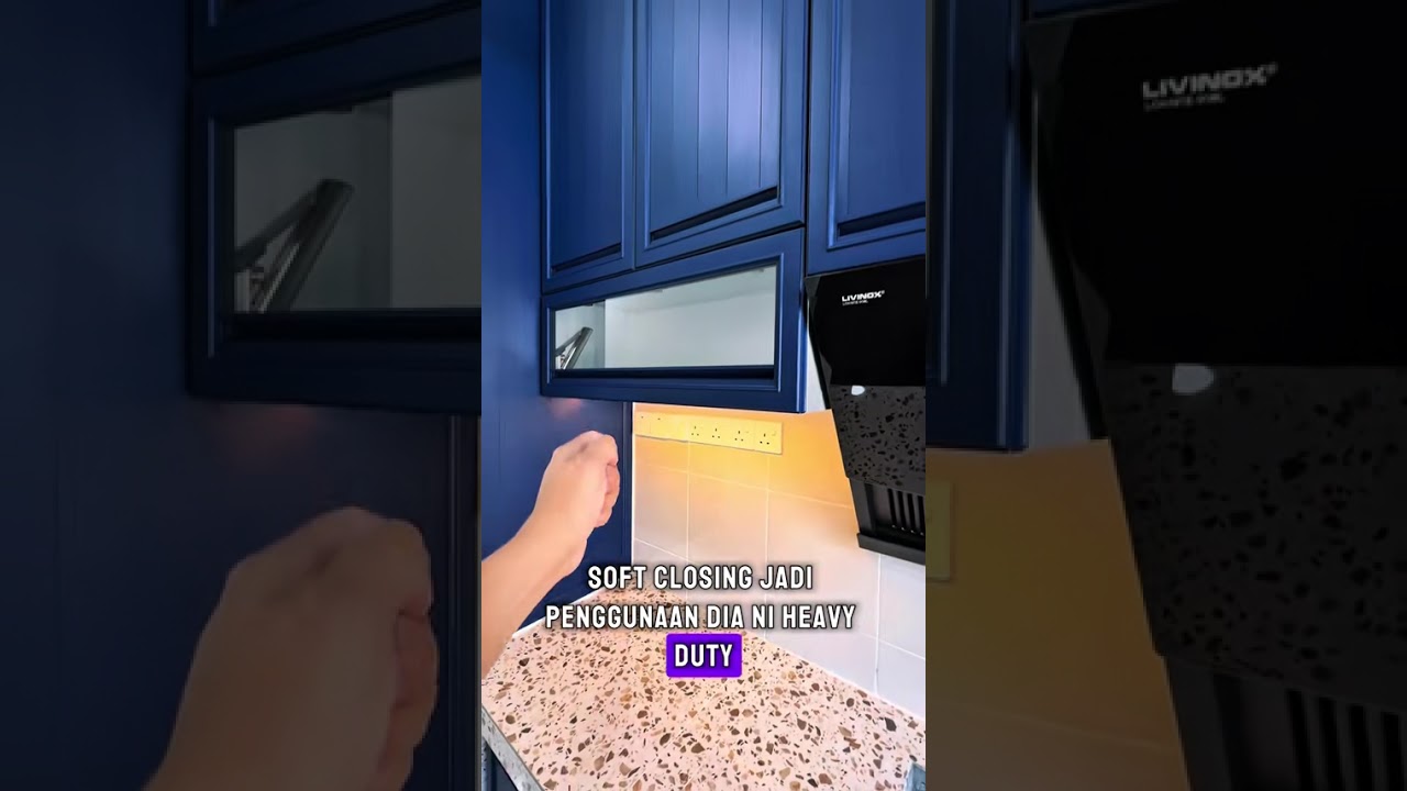Pov: Cabinet Aluminium Sebiru Hatimu 