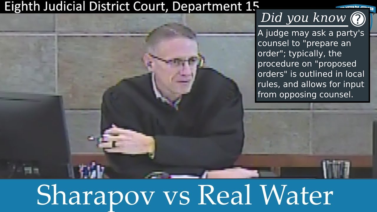 Nikolai Shaparov vs Real Water, January 28, 2026