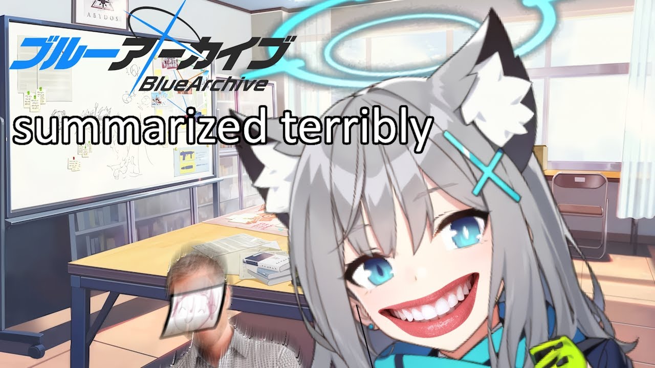 Blue Archive vol 1 summarized terribly