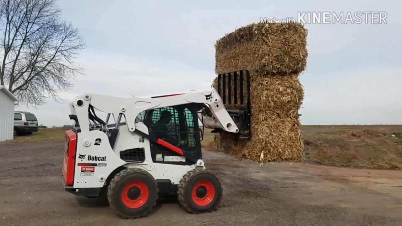 Bobcat 770  - Демонстрация возможностей
