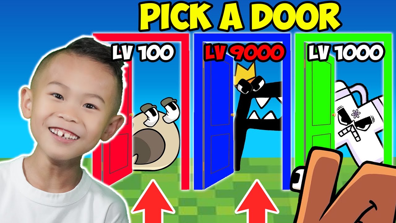 A Fun Alphabet Lore Game! Pick A Door to Survive!
