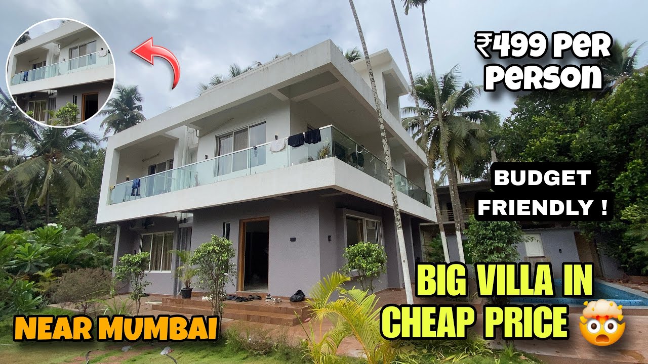 Best Budget Villa Near Mumbai With Swimming Pool | Luxury 6BHK Villa ₹499  | Private Farmhouse