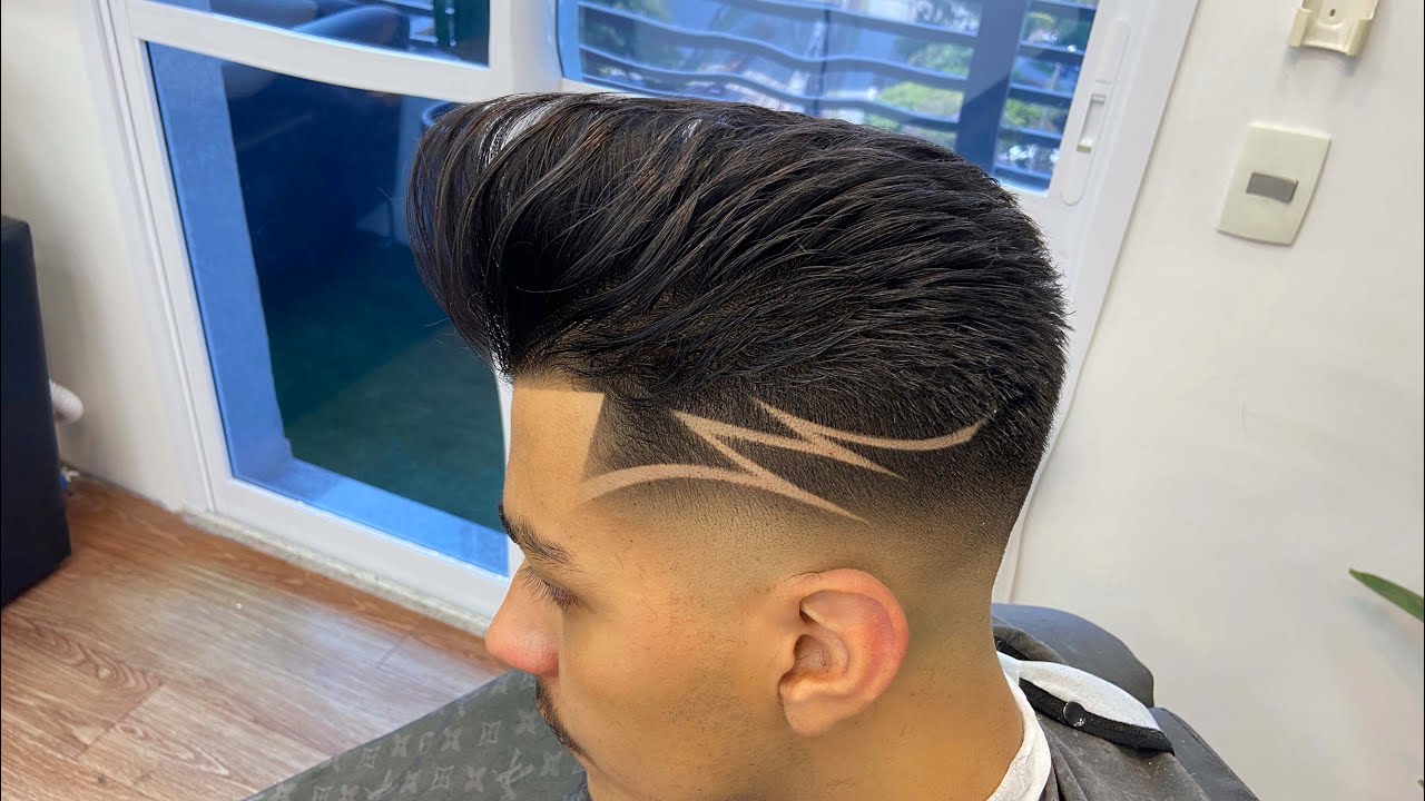 POMPADOUR DESCONECTADO/ PASSO a PASSO 🙅🏽&zwj;♂️😱😱 jeito mais f&aacute;cil do mundo 👊🏾
