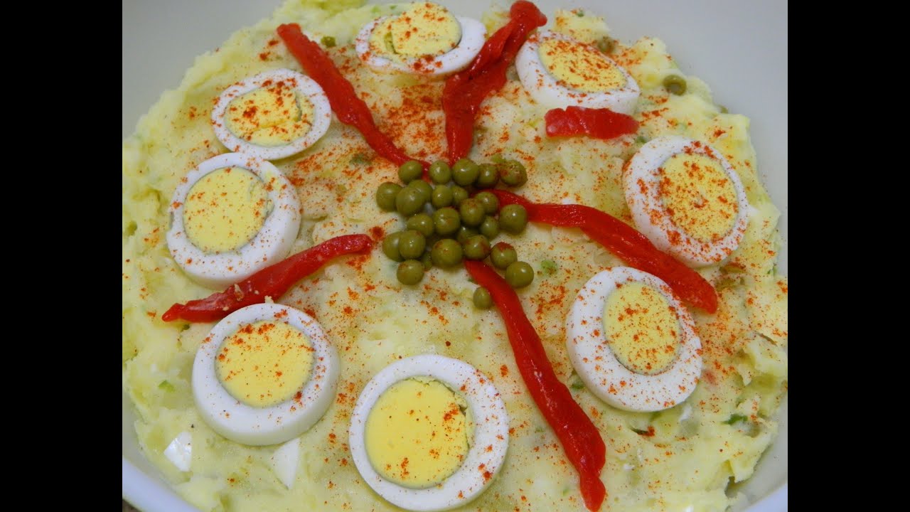 Ensalada de Papa Puerto Rican Style Potato Salad Bilingual