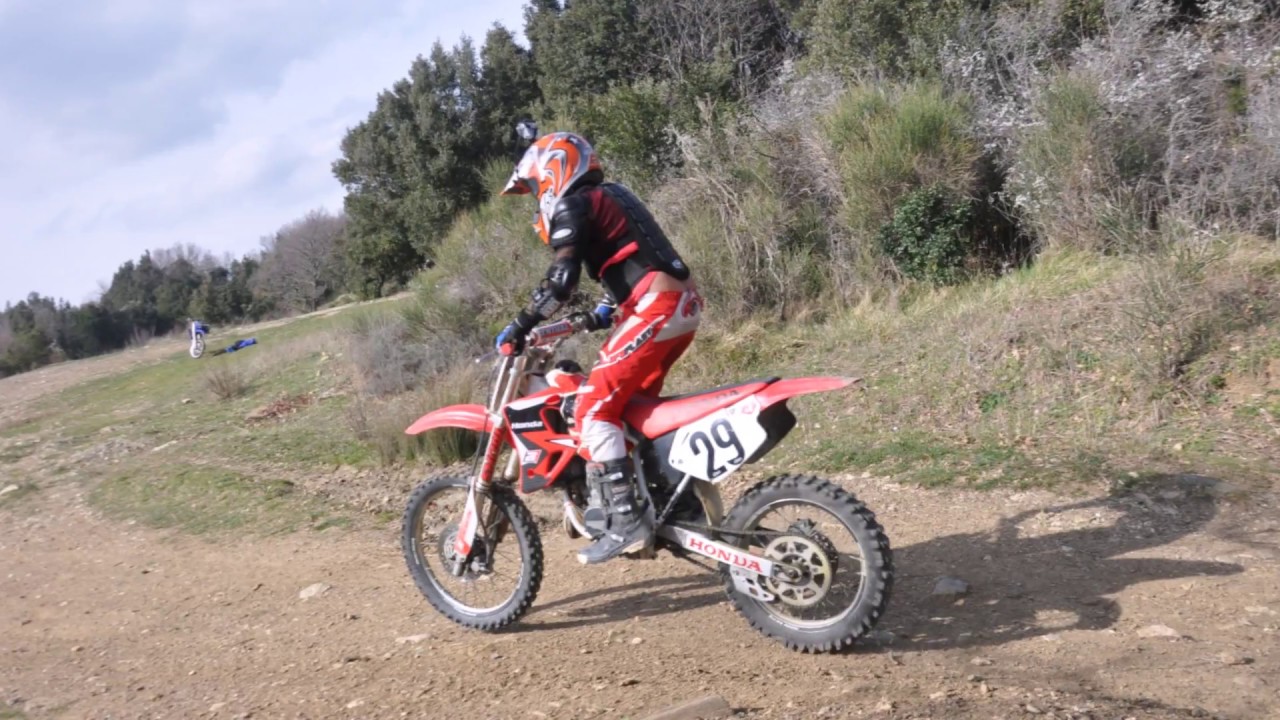 MATTEO HONDA CR 85 11 YEARS OLD LUCA YAMAHA WR250F
