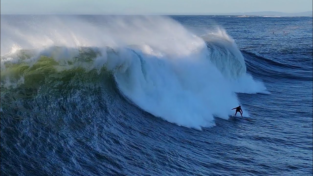 Sunset Session at Mavericks | 11.21.25 | Raw 4k Footage 