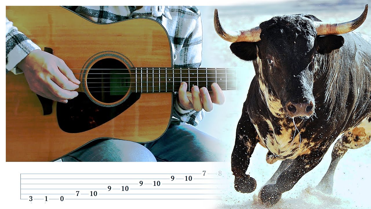 El Toro [Spanish melody, learn it!] Guitar Lesson w/ Tabs!