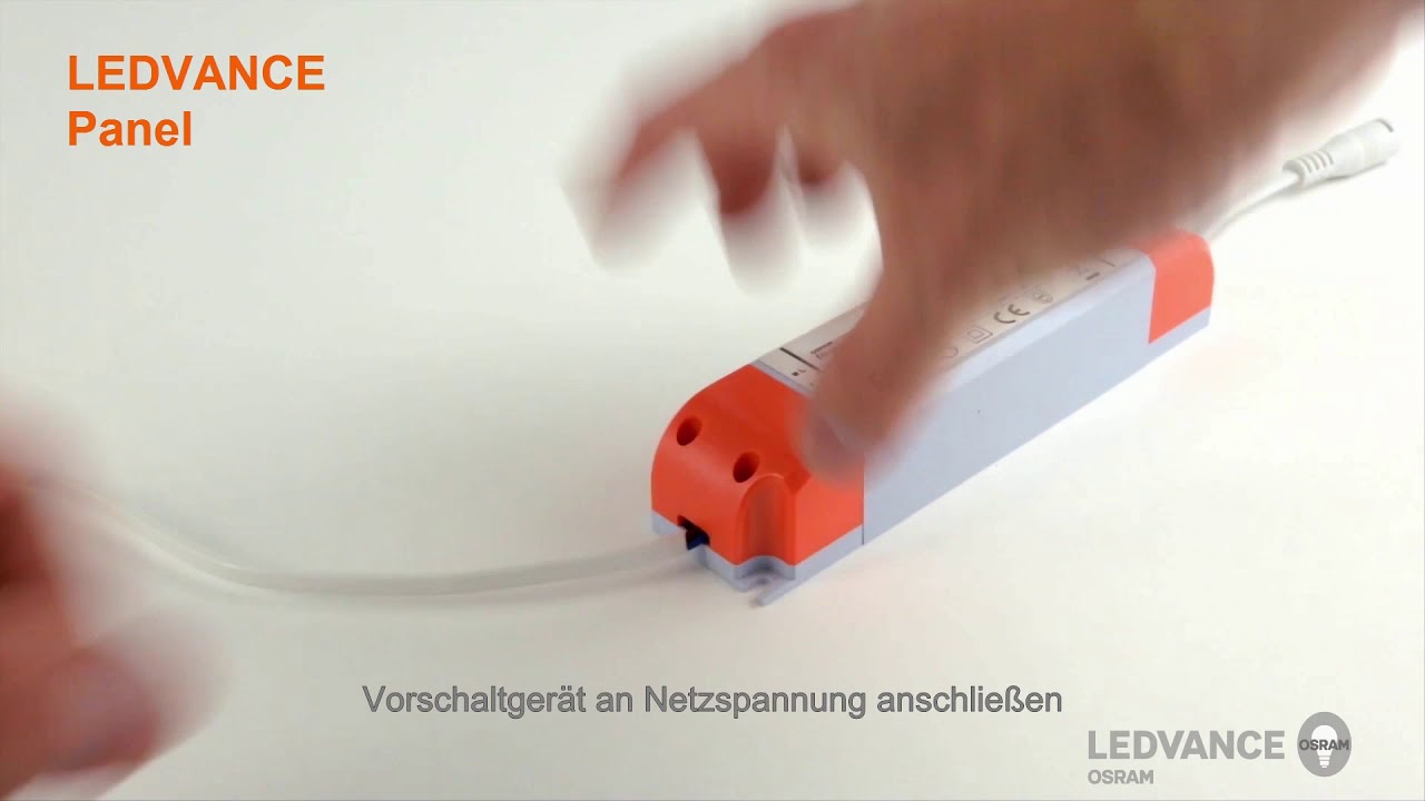LEDVANCE Panel Leuchten - Installationsvideo