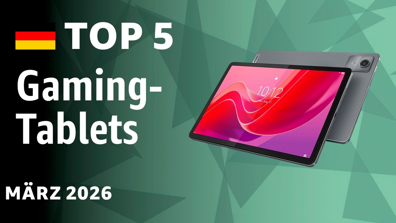 TOP-5: Die besten Gaming-Tablets – Test Februar 2026!