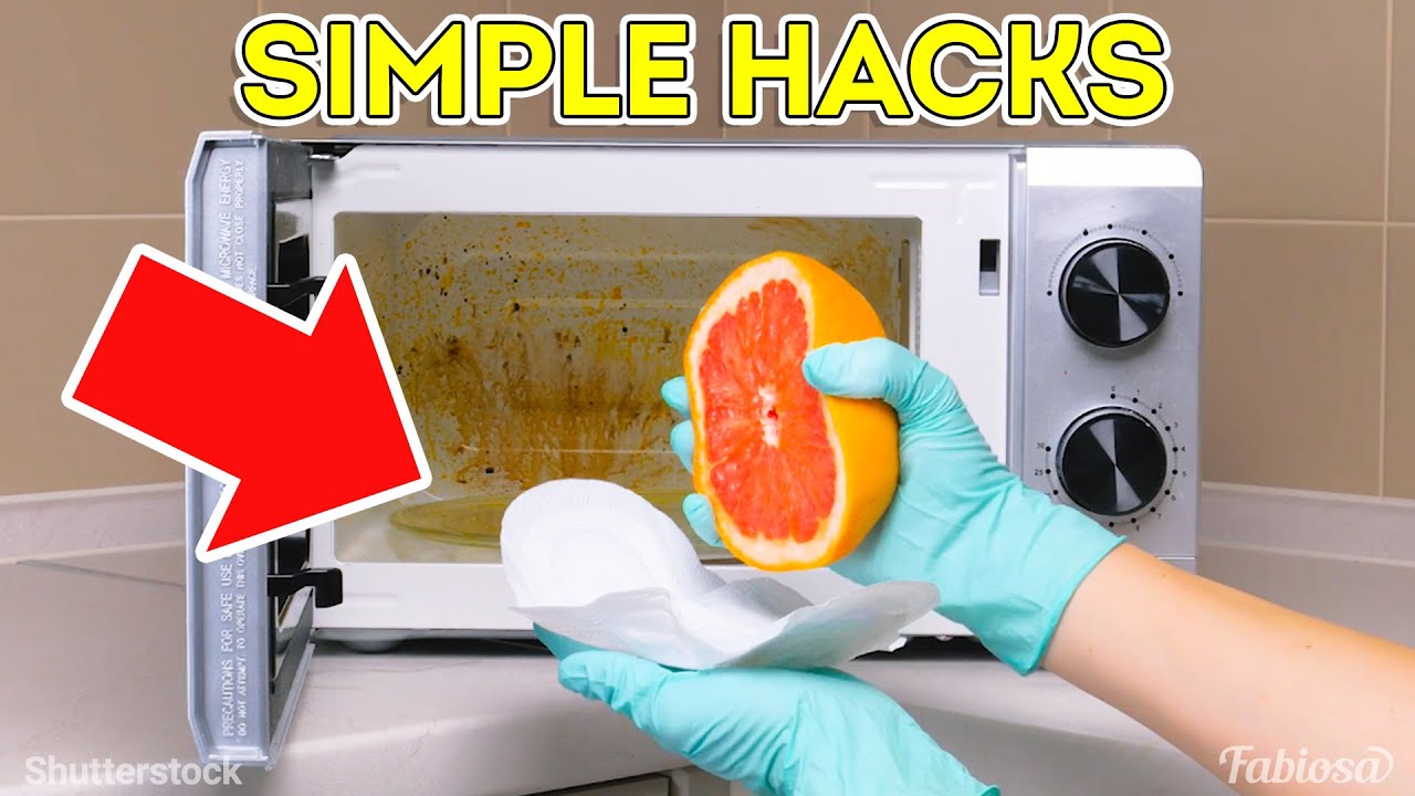 No mess! 7 fastest ways to clean your microwave (even those pesky greasy stains!)