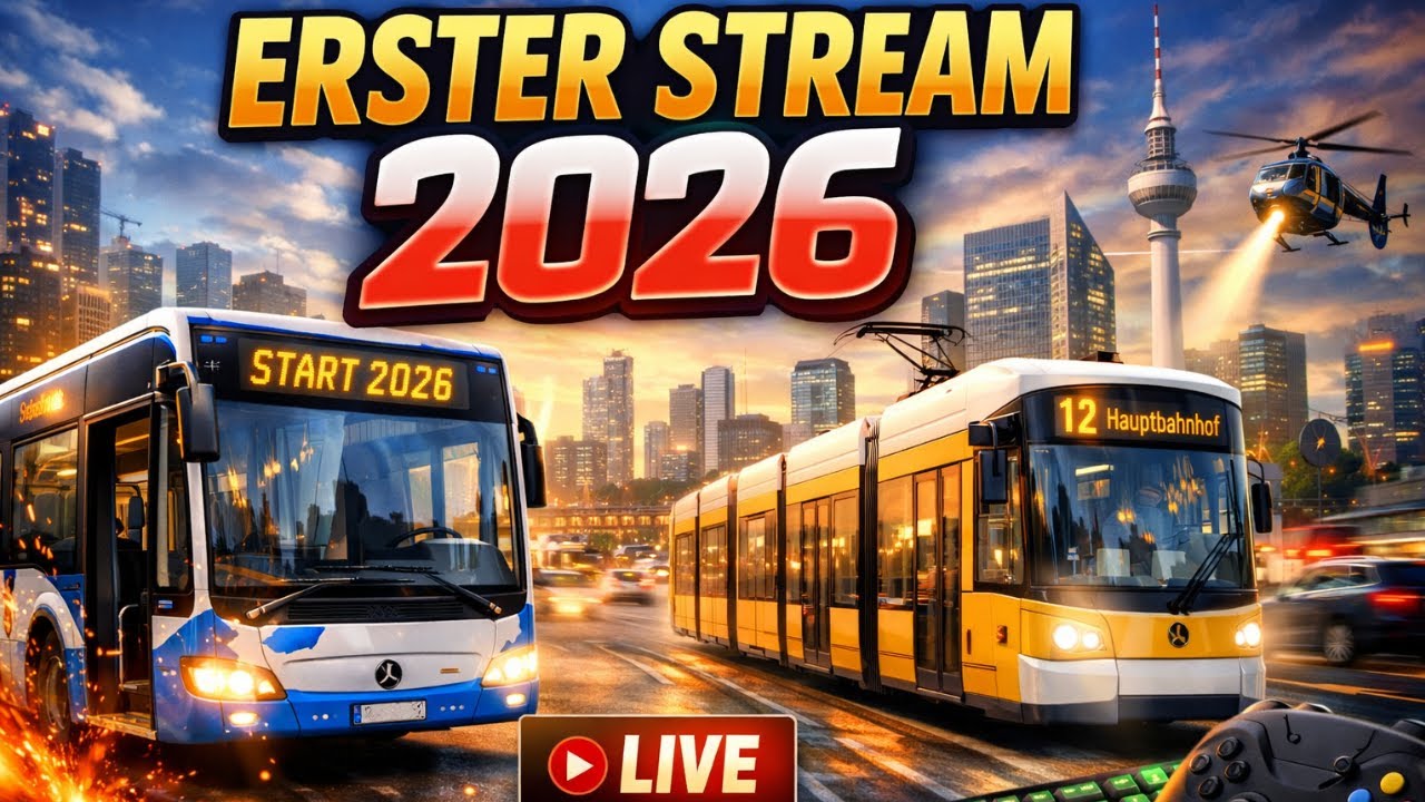 Mein erster Stream 2026 - City Transport Simulator | Stando Uncut