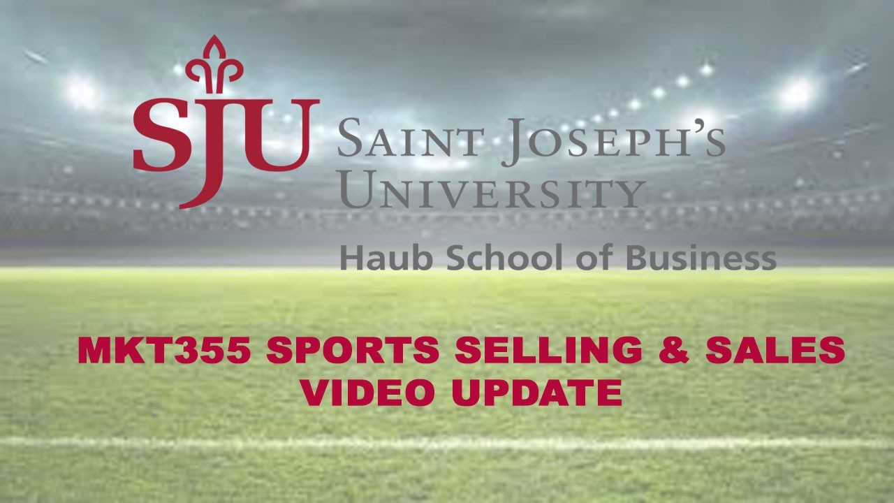 Saint Joseph's University Sports Marketing Guest Speaker - Zach Henderson, WolfCycle