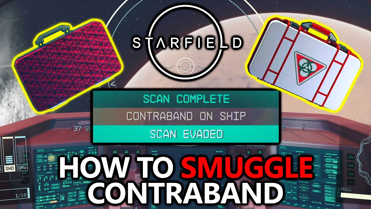 Starfield &mdash; Как провезти контрабанду и избежать сканирования