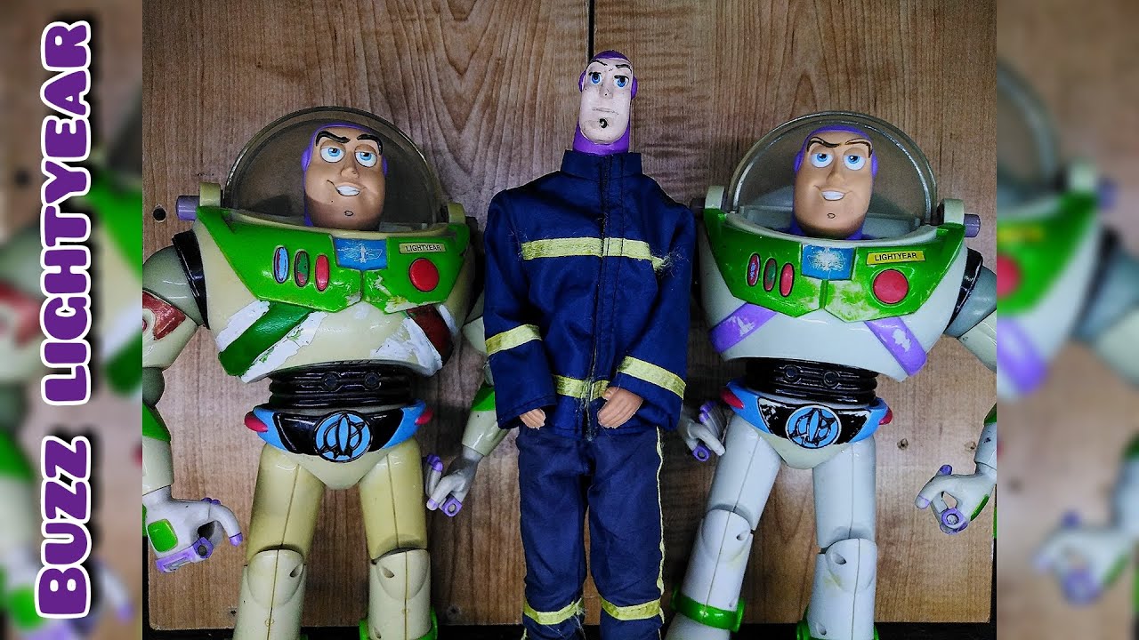 Mis figuras de Buzz lightyear // Toy Story.