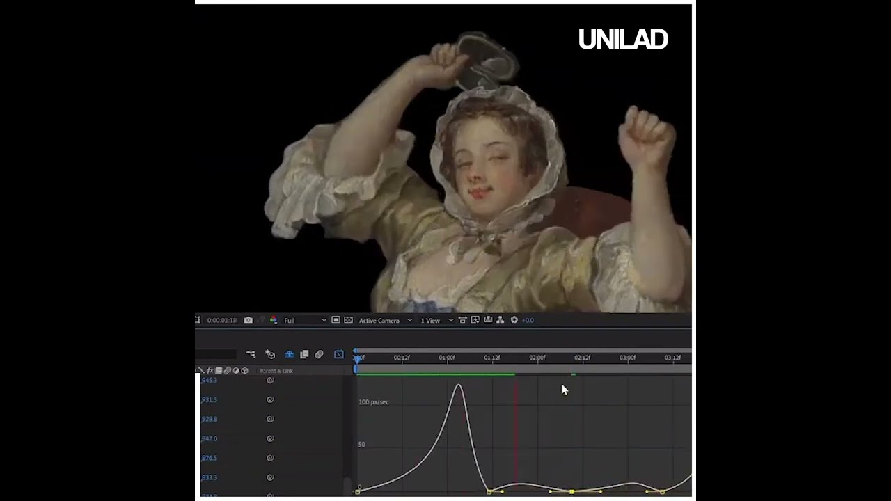 Bringing classical Art work to life with animation