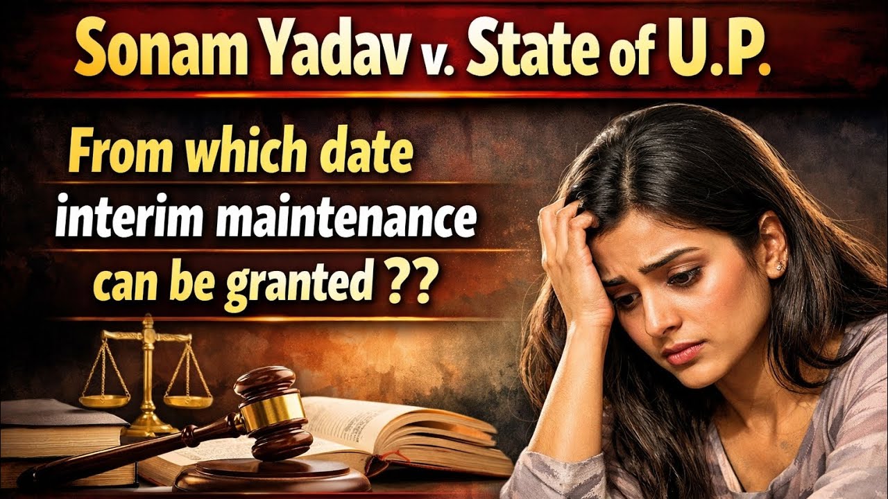 Sonam Yadav v. State of U.P ( sec 125 , CRPC ) 