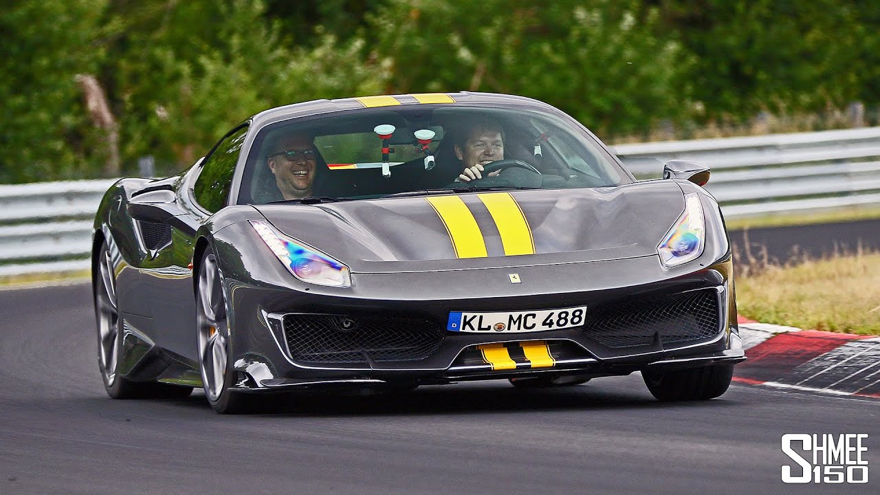 My Friend Bought a FERRARI PISTA for the Nurburgring!
