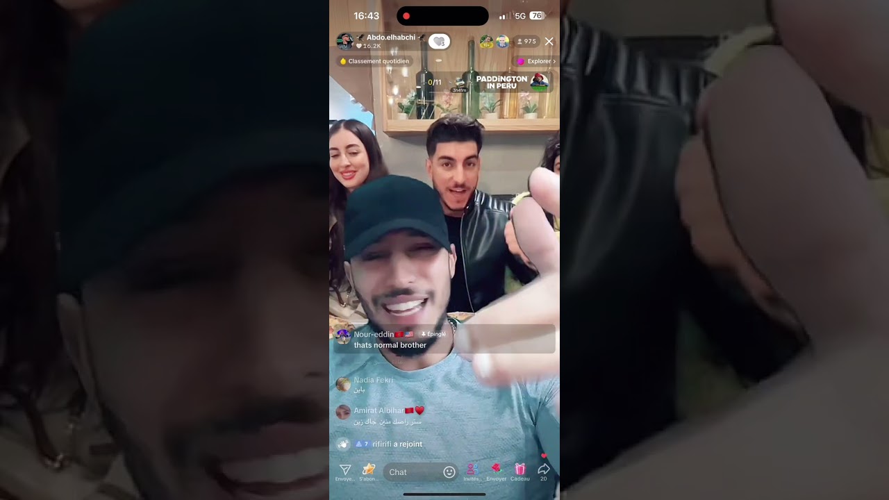 ABDO ELHABCHI TIKTOK LIVE