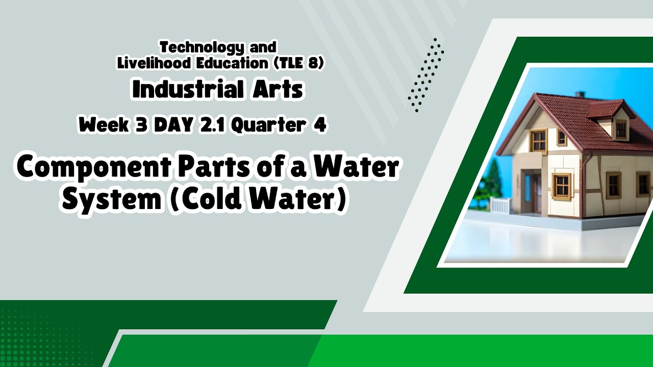 Component Parts of a Water System Cold Water