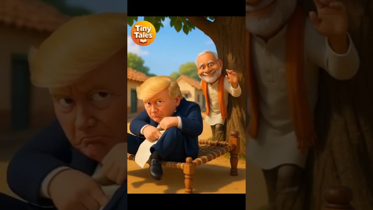 😂😂Modiji vs Trump #DonaldTrump #FunnyShorts #ComedyShorts   #TrumpVsModi  #Shorts #modivstrump