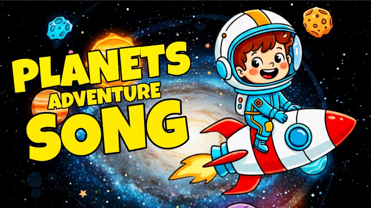 Planets Adventure Song | Nursery Rhymes and Kids songs 🪐🚀