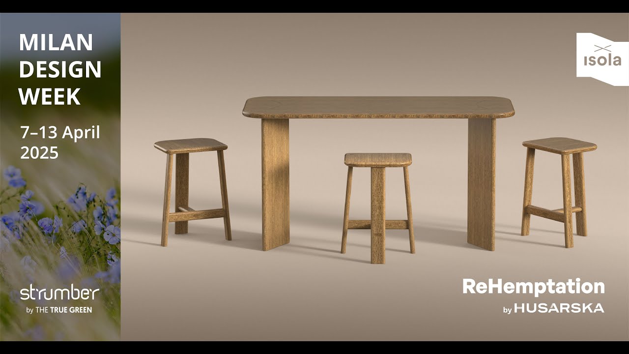 Join Us at Milan Design Week 2025: ReHemptation at Isola Design Festival